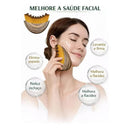 Escova Manual para Limpeza Linfática + [BRINDE] Creme Hidratante Facial