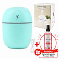 Mini Umidificador Aromatizador De Ambiente + [BRINDE] Perfume Cheirinho Premium 200ml