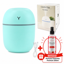 Mini Umidificador Aromatizador De Ambiente + [BRINDE] Perfume Cheirinho Premium 200ml