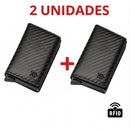 Carteira de Couro Masculina Anti-roubo