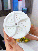 SplashClean - Mini Máquina de Lavar Roupas Panos Toalhas no Balde Portátil e Recarregável - Entrega Grátis