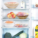 KIT COM 100 Unidades de Tampa De Plástico descartável para alimento