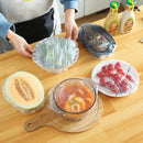 KIT COM 100 Unidades de Tampa De Plástico descartável para alimento