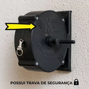 FlexLine - Varal de Parede Super Resistente Com 30 Metros e Corda Recolhível - Entrega Grátis