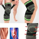 Joelheira Compressão Proteção Ajustável Fitness + [BRINDE] Munhequeira Premium