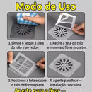 Adesivos Protetores de Ralo Tela Descartável Anti Entupimento e Anti Insetos Para Casa Pratico - Entrega Grátis