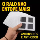 Adesivos Protetores de Ralo Tela Descartável Anti Entupimento e Anti Insetos Para Casa Pratico - Entrega Grátis