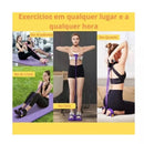 Elástico Extensor de Exercícios Academia Em Casa