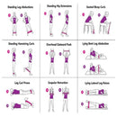Elástico Extensor de Exercícios Academia Em Casa