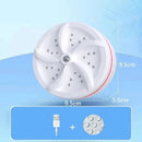 SplashClean - Mini Máquina de Lavar Roupas Panos Toalhas no Balde Portátil e Recarregável - Entrega Grátis