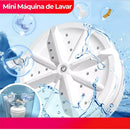 SplashClean - Mini Máquina de Lavar Roupas Panos Toalhas no Balde Portátil e Recarregável - Entrega Grátis